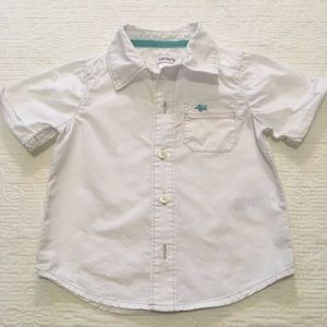 9m (4/$20) Carter’s White Button-Down
